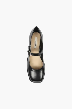 Uniform^Sandy Liang Mj 35 In Black Spazzolato