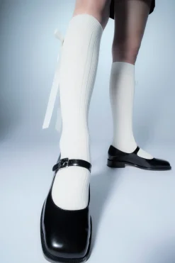 Uniform^Sandy Liang Mj 35 In Black Spazzolato