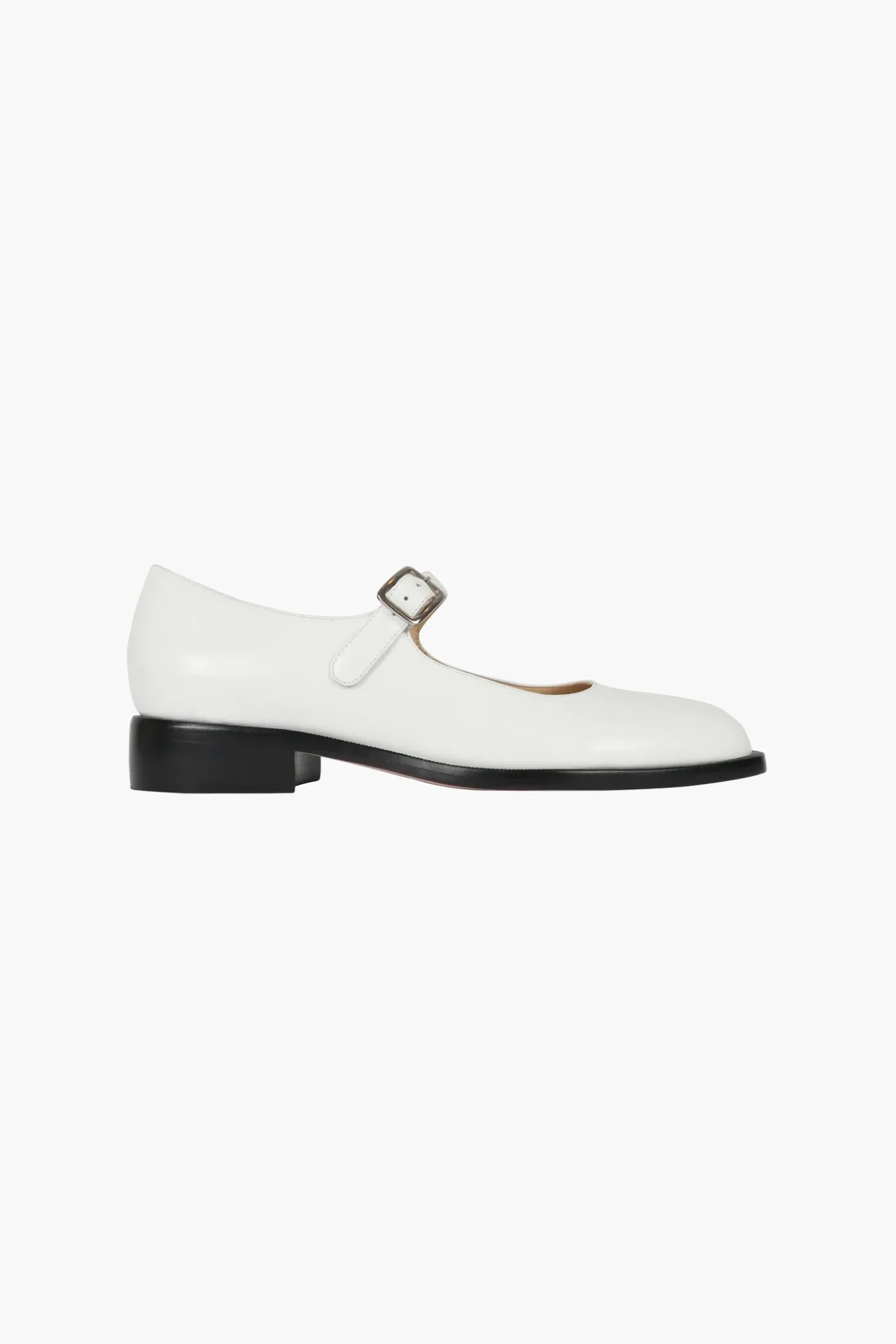 Uniform^Sandy Liang Mj 35 In Optic White Spazzolato