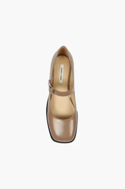 Uniform^Sandy Liang Mj 35 In Taupe Spazzolato