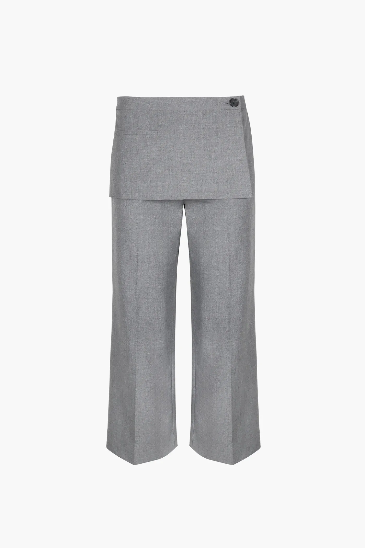 Uniform^Sandy Liang Mott Pant In Ash Grey