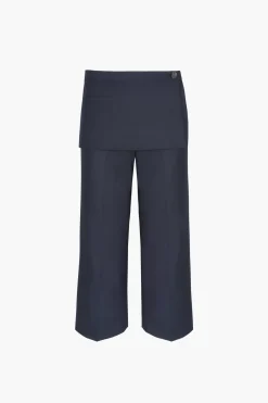 Uniform^Sandy Liang Mott Pant In Navy