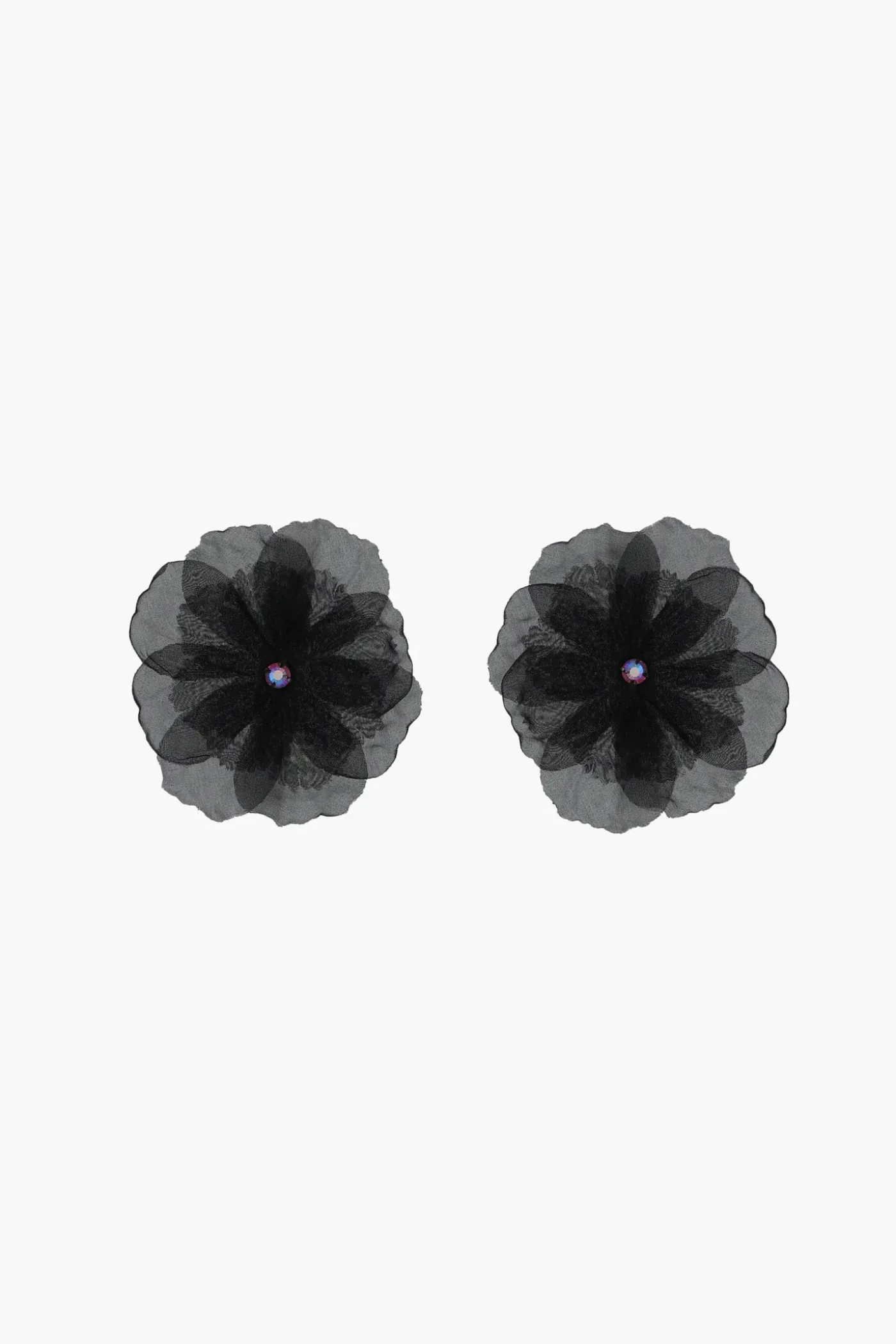Jewelry^Sandy Liang Muff Earrings In Black
