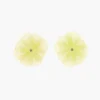 Jewelry^Sandy Liang Muff Earrings In Lemon