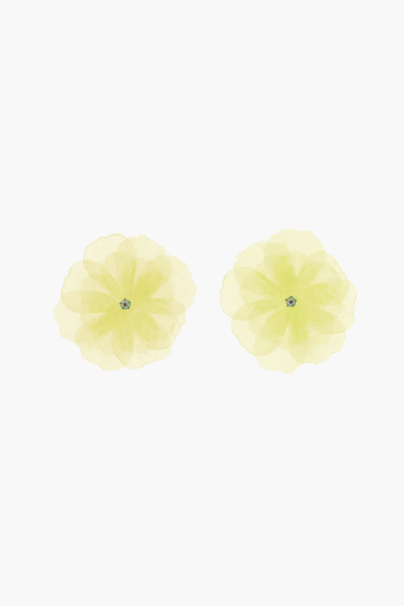 Jewelry^Sandy Liang Muff Earrings In Lemon