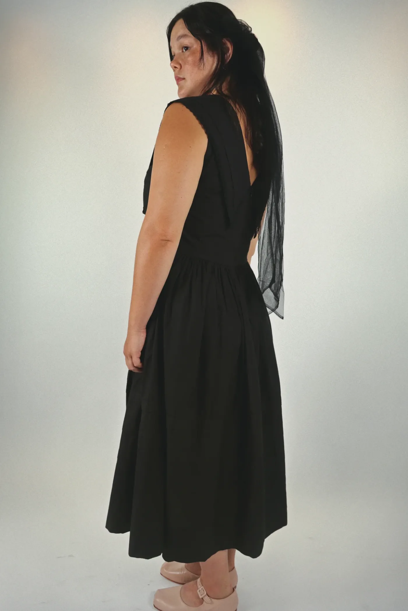 Dresses^Sandy Liang Opa Dress In Black