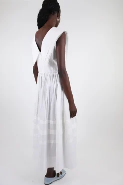 Dresses^Sandy Liang Opa Dress In White