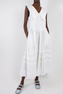 Dresses^Sandy Liang Opa Dress In White