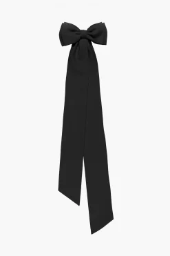 Hair^Sandy Liang Palermo Bow In Black