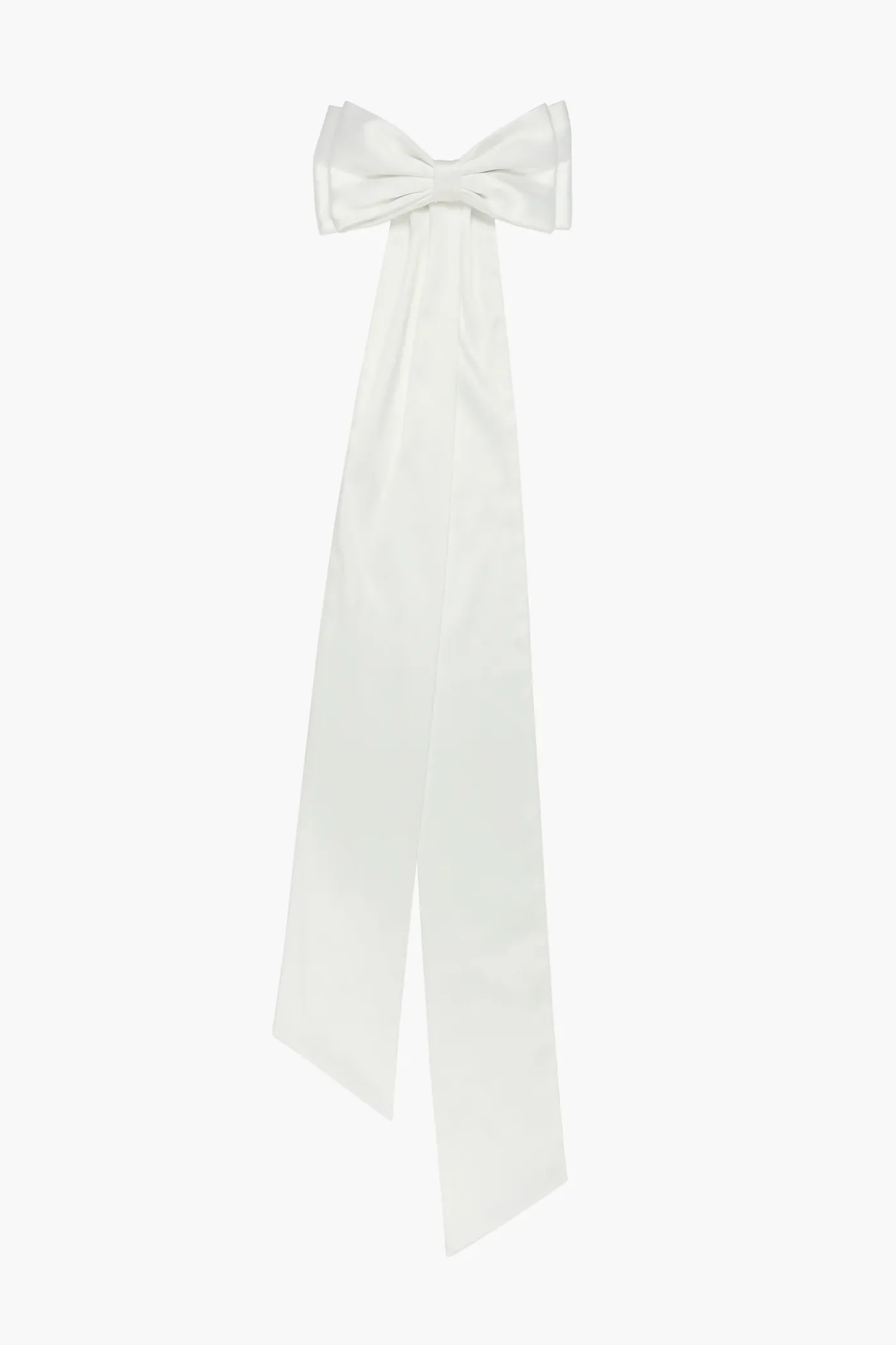 Bridal^Sandy Liang Palermo Bow In White Satin