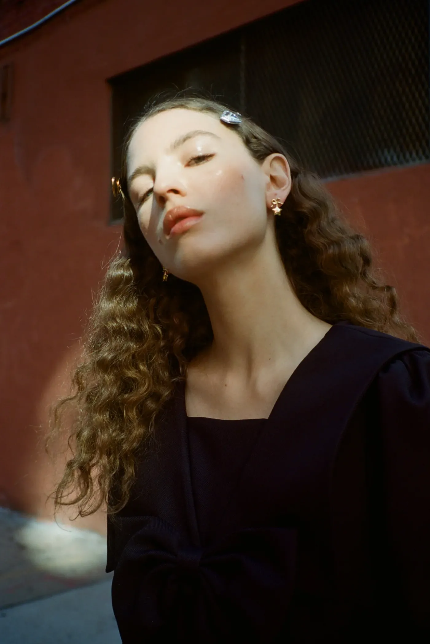 Jewelry^Sandy Liang Pippy Studs In Gold Vermeil