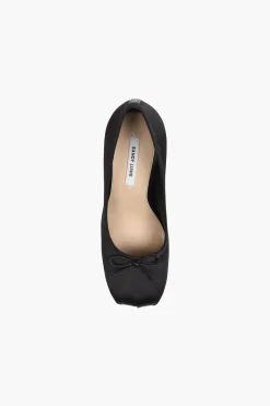 Bridal^Sandy Liang Pointe Pump 100 In Black Satin