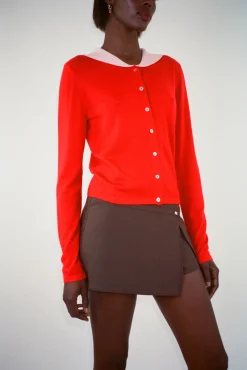 Knits^Sandy Liang Poppy Cardigan
