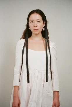 Hair^Sandy Liang Recital Headband In Black