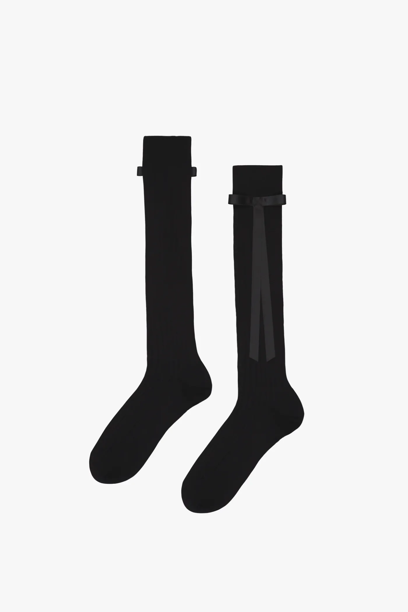 Uniform^Sandy Liang Recital Socks In Black