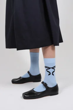 Bridal^Sandy Liang Regalo Socks In Baby Blue