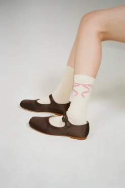 Socks^Sandy Liang Regalo Socks In Butter