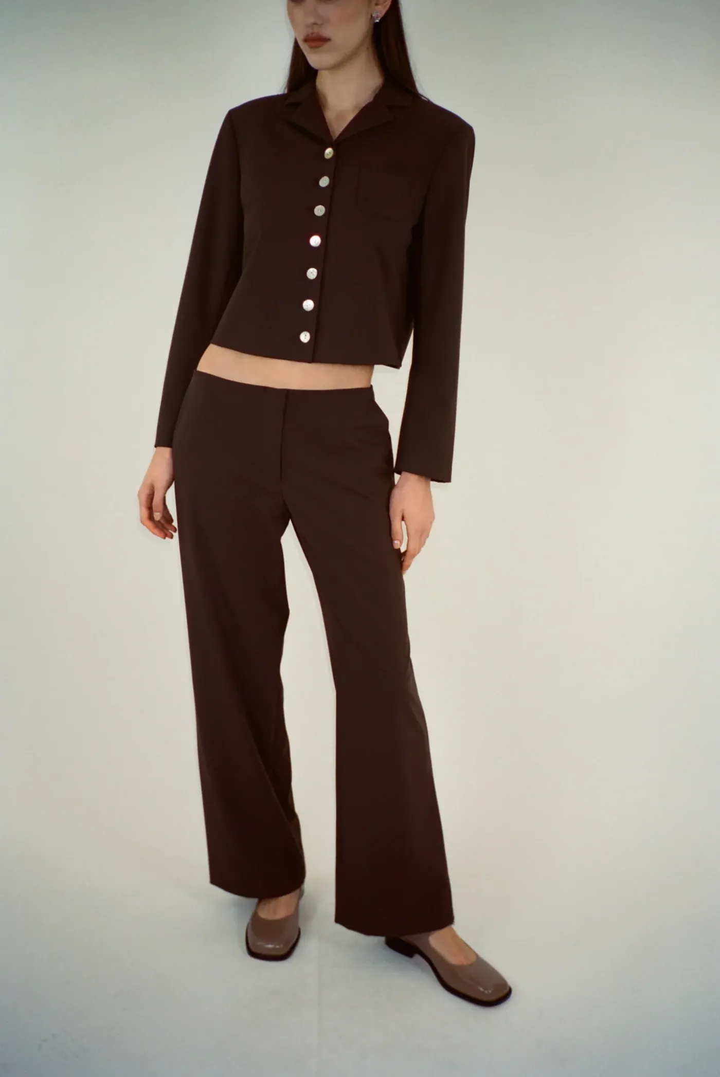 Pants^Sandy Liang Ride Pant In Brown