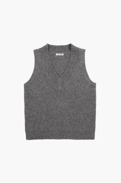 Uniform^Sandy Liang Rover Vest In Sidewalk