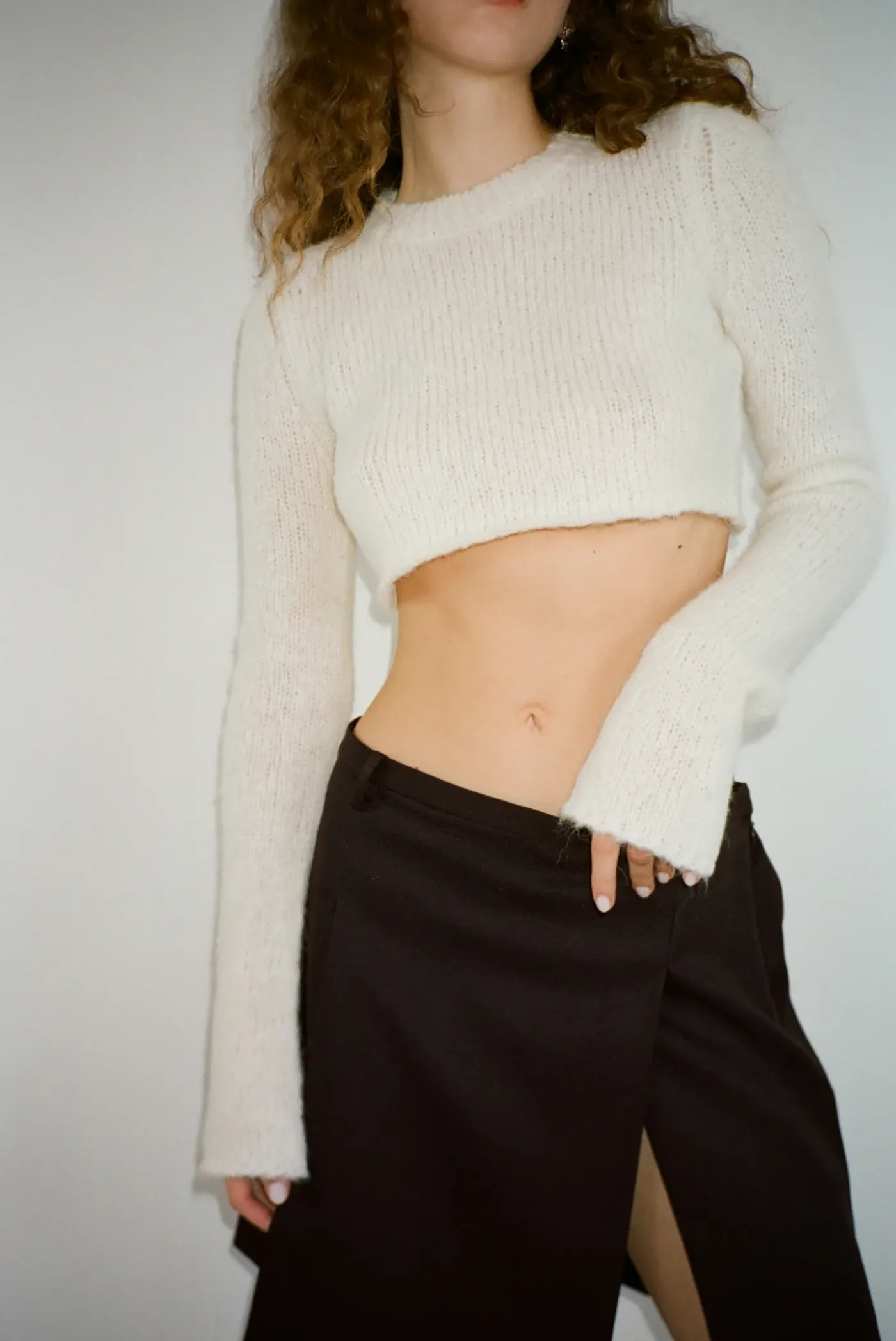 Knits^Sandy Liang Skylark Sweater In Bone