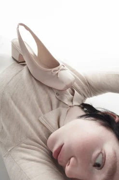 Bridal^Sandy Liang Slingback 45 In Ballet Satin