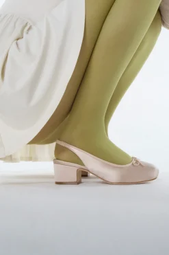 Bridal^Sandy Liang Slingback 45 In Ballet Satin