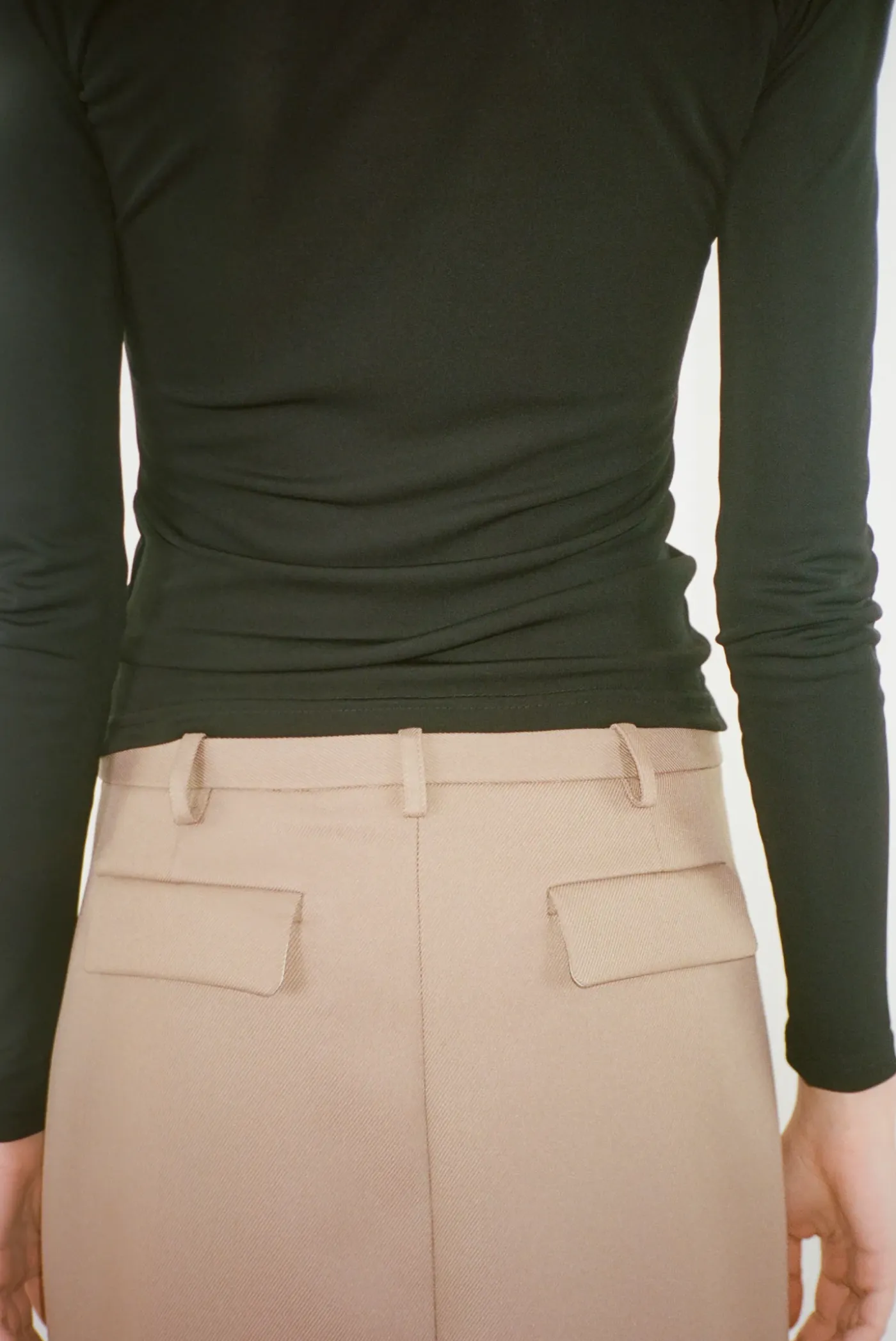 Skirts^Sandy Liang Socks Skirt In Taupe