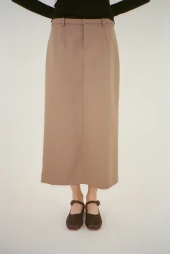 Skirts^Sandy Liang Socks Skirt In Taupe