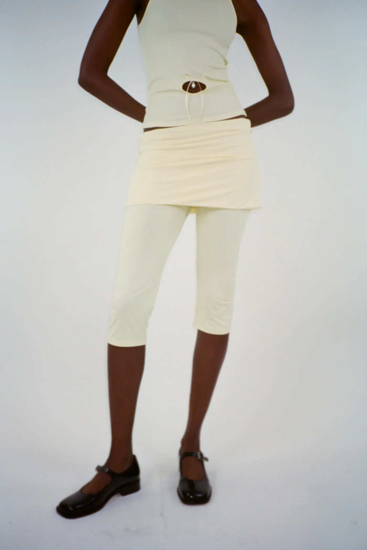 Pants^Sandy Liang Solow Capri In Butter