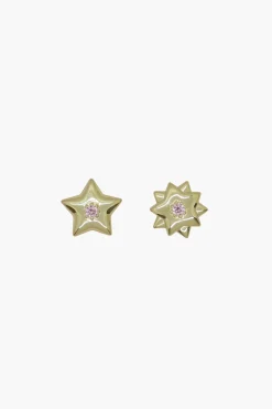 Jewelry^Sandy Liang Staryu Studs In Gold Vermeil