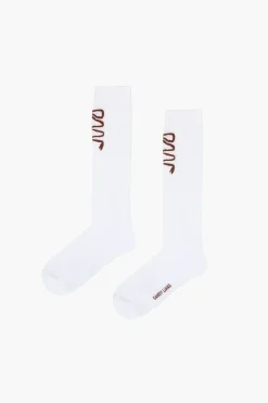 Socks^Sandy Liang Stelo Socks In White