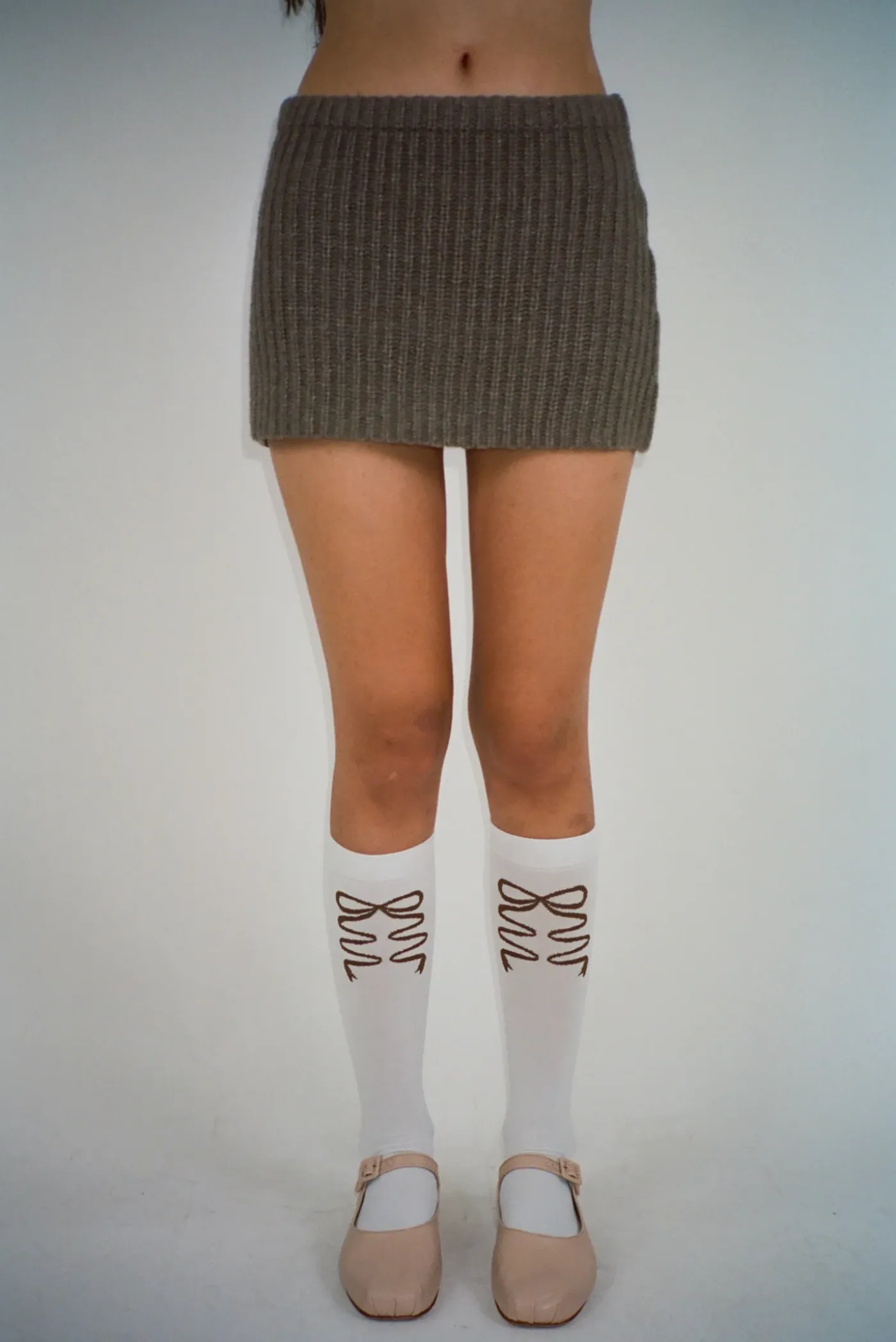 Socks^Sandy Liang Stelo Socks In White