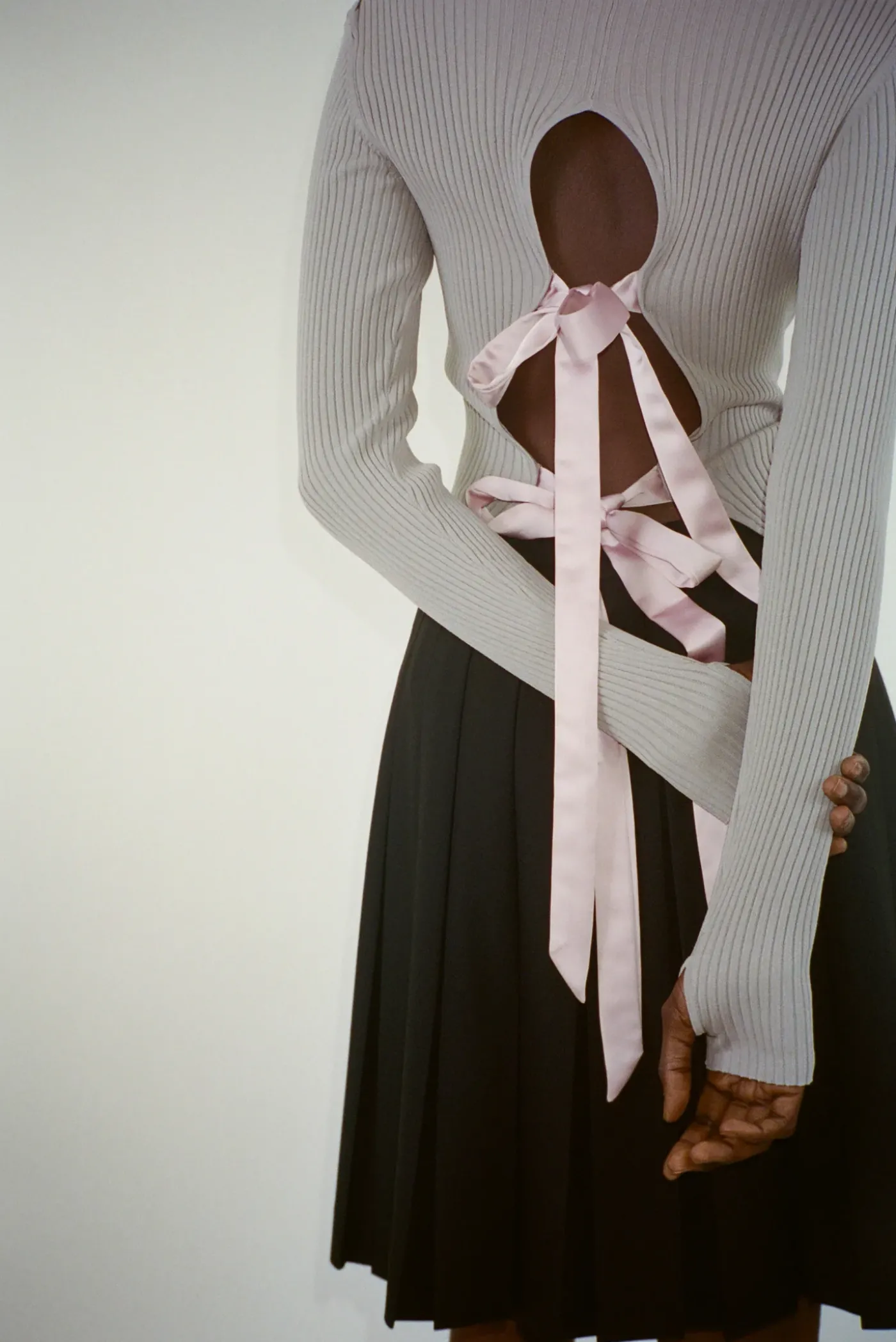 Knits^Sandy Liang Times Sweater In Grey