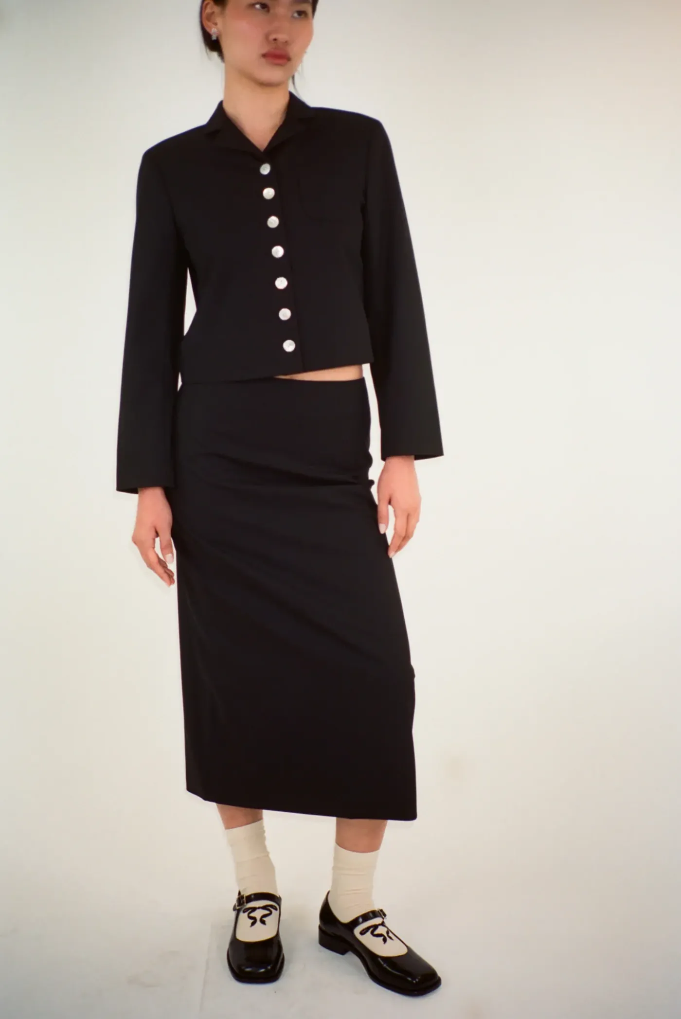 Skirts^Sandy Liang Toes Skirt In Black
