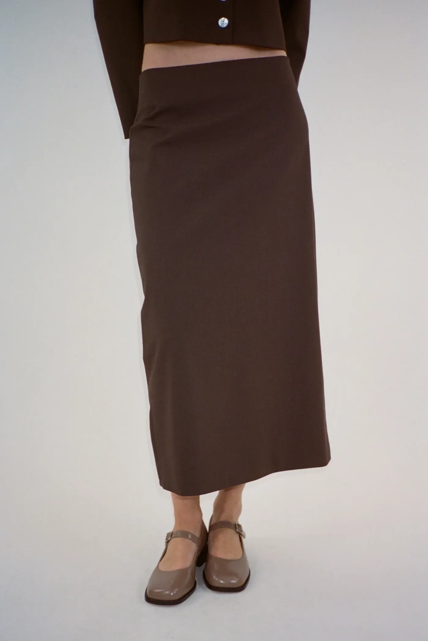 Skirts^Sandy Liang Toes Skirt In Brown