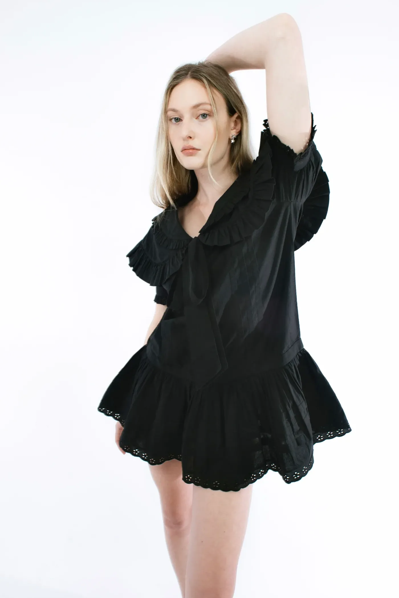 Dresses^Sandy Liang Toki Dress In Black