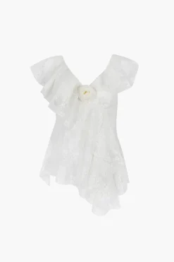 Bridal^Sandy Liang Torino Top In Bone