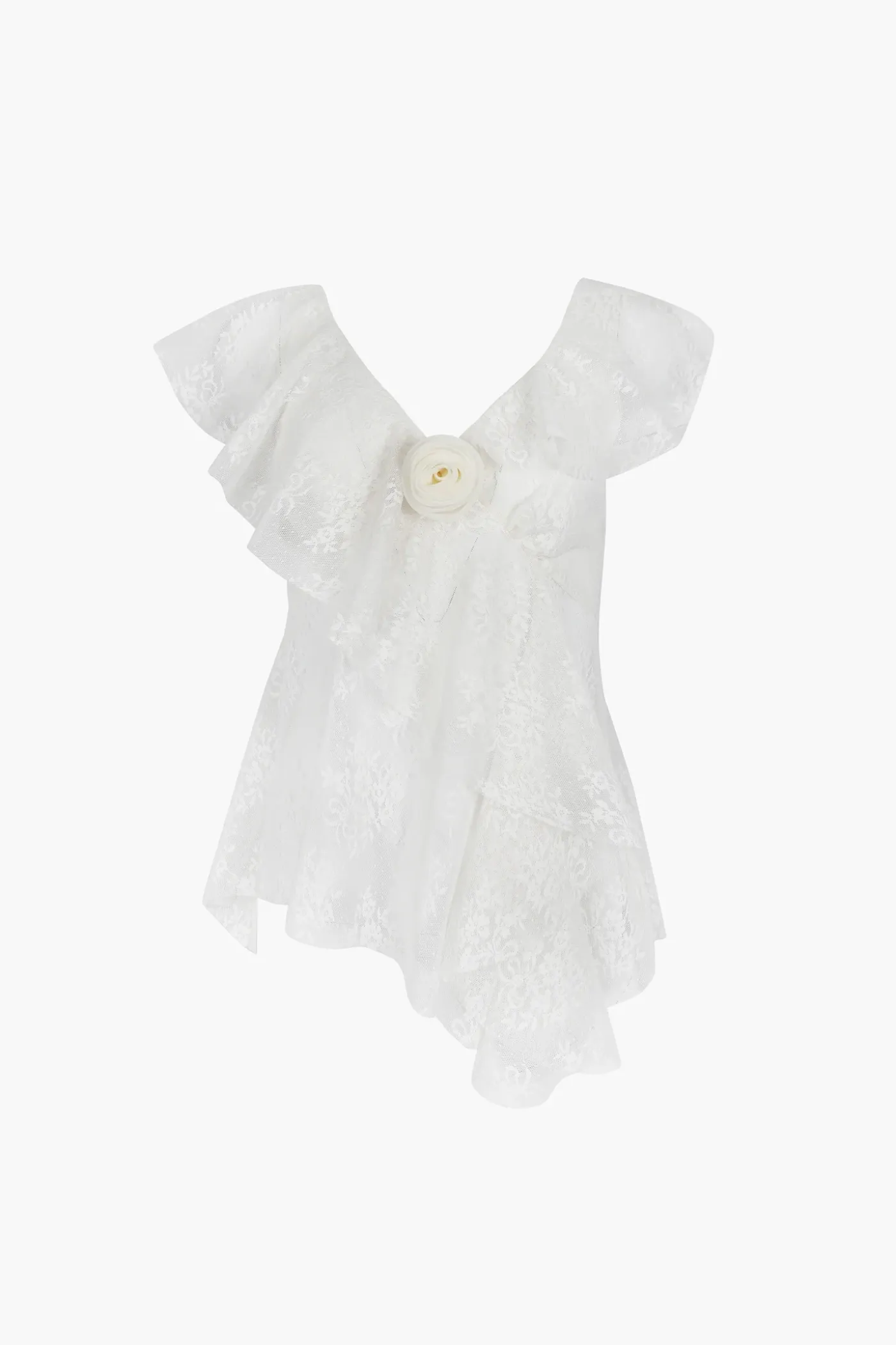 Bridal^Sandy Liang Torino Top In Bone