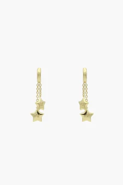 Jewelry^Sandy Liang Twin Earrings In Gold Vermeil