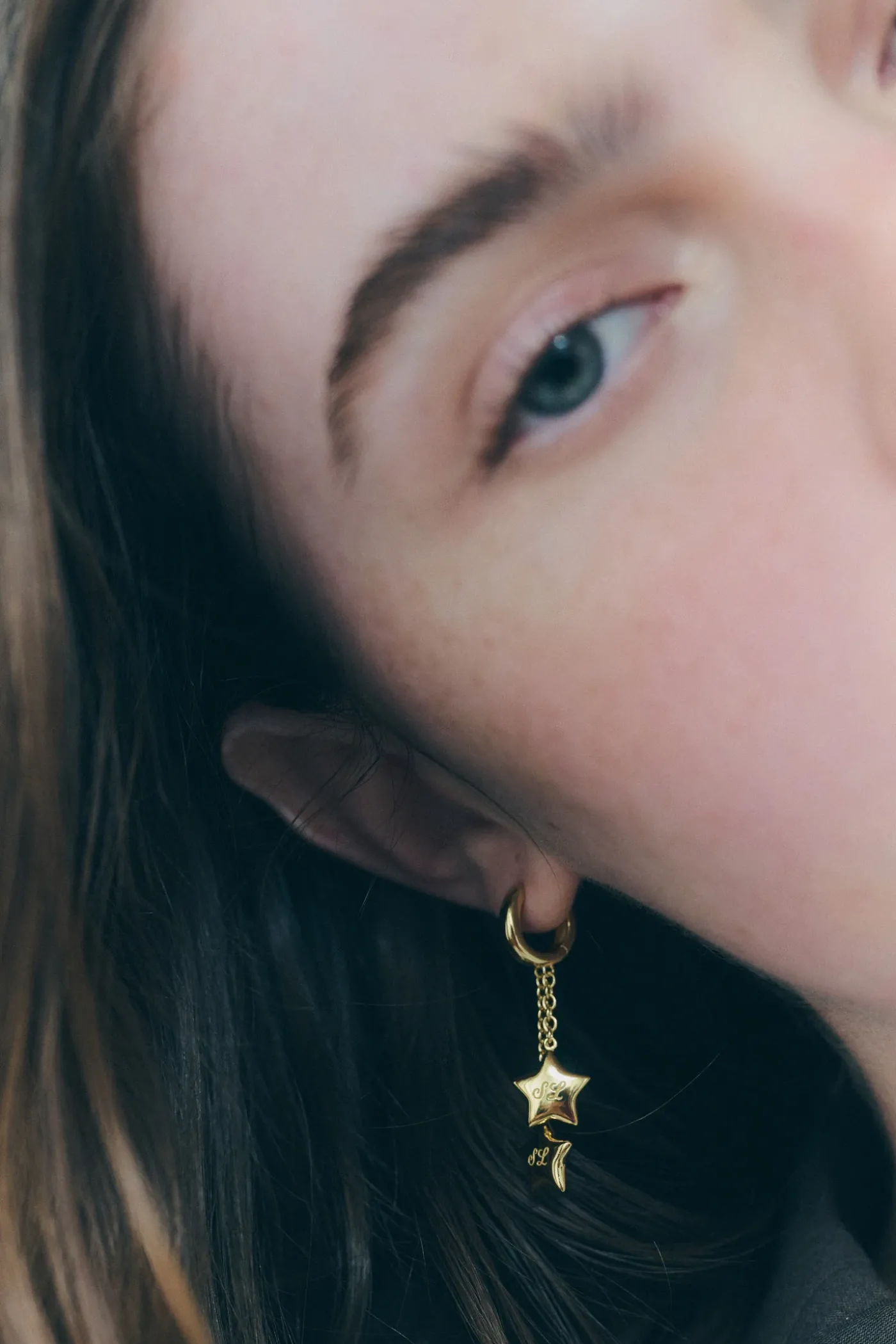 Jewelry^Sandy Liang Twin Earrings In Gold Vermeil