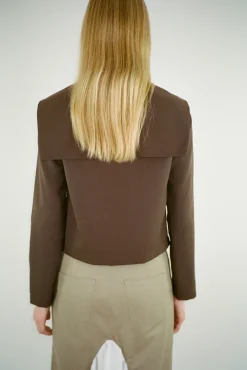 Tops^Sandy Liang Umi Top In Espresso