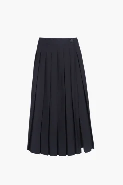 Skirts^Sandy Liang Uniform Skort In Dark Navy