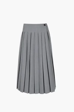 Skirts^Sandy Liang Uniform Skort In Grey