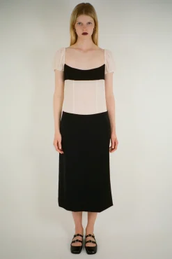 Dresses^Sandy Liang Venus Dress In Powder